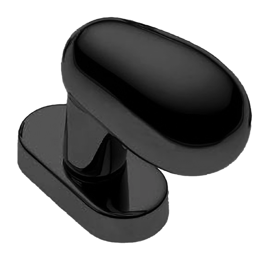 Ручка оконная UOVO W1 NERO, цвет - черный фото купить Набережные Челны
