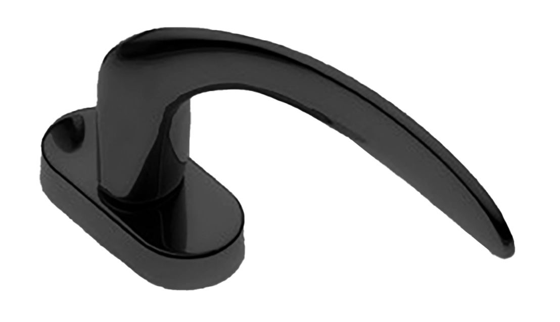 Ручка оконная COBRA W1 NERO, цвет - черный фото купить Набережные Челны