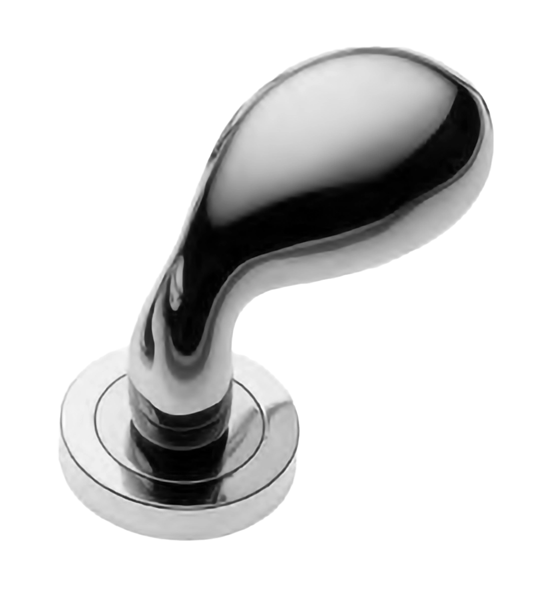 Ручка дверная AIR-2 R2 CRO раздельная на круглой розетке, цвет - хром фото 1 Ручка дверная AIR-2 R2 CRO раздельная на круглой розетке, цвет - хром фото купить Набережные Челны