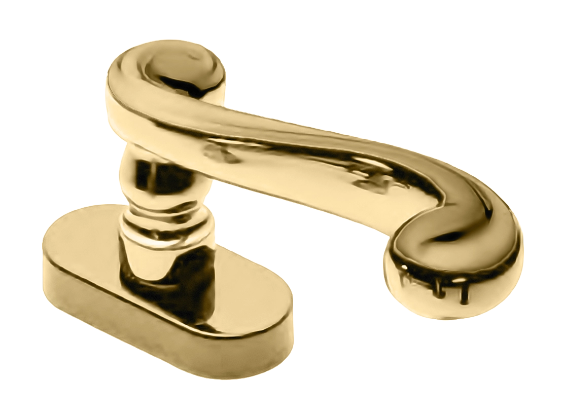 Ручка оконная PLAZA W1 OTL, цвет - золото фото купить Набережные Челны