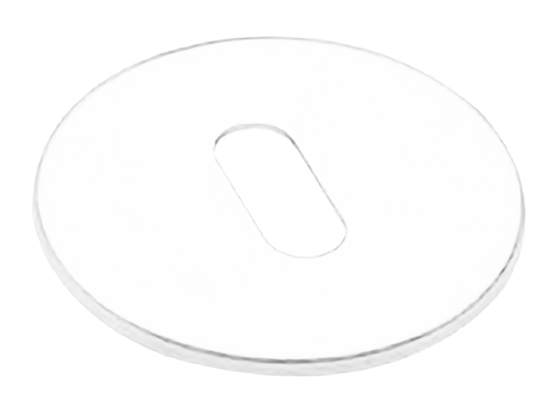 Накладка на ключевой цилиндр LUX-FK-R5 BIA на круглой розетке под ключ буратино, цвет - белый фото 1 Накладка на ключевой цилиндр LUX-FK-R5 BIA на круглой розетке под ключ буратино, цвет - белый фото купить Набережные Челны