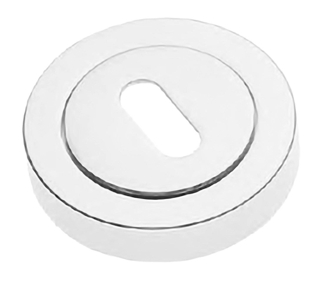 Накладка на ключевой цилиндр LUX-FK-R2 BIA на круглой розетке под ключ буратино, цвет - белый фото 1 Накладка на ключевой цилиндр LUX-FK-R2 BIA на круглой розетке под ключ буратино, цвет - белый фото купить Набережные Челны
