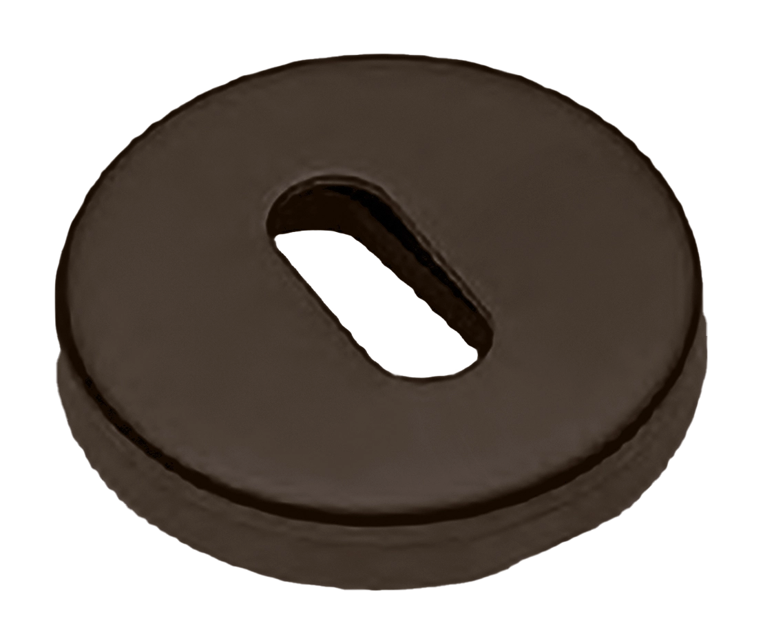 Накладка на ключевой цилиндр LUX-FK-R3-E ANT на круглой розетке под ключ буратино, цвет - антрацит фото 1 Накладка на ключевой цилиндр LUX-FK-R3-E ANT на круглой розетке под ключ буратино, цвет - антрацит фото купить Набережные Челны