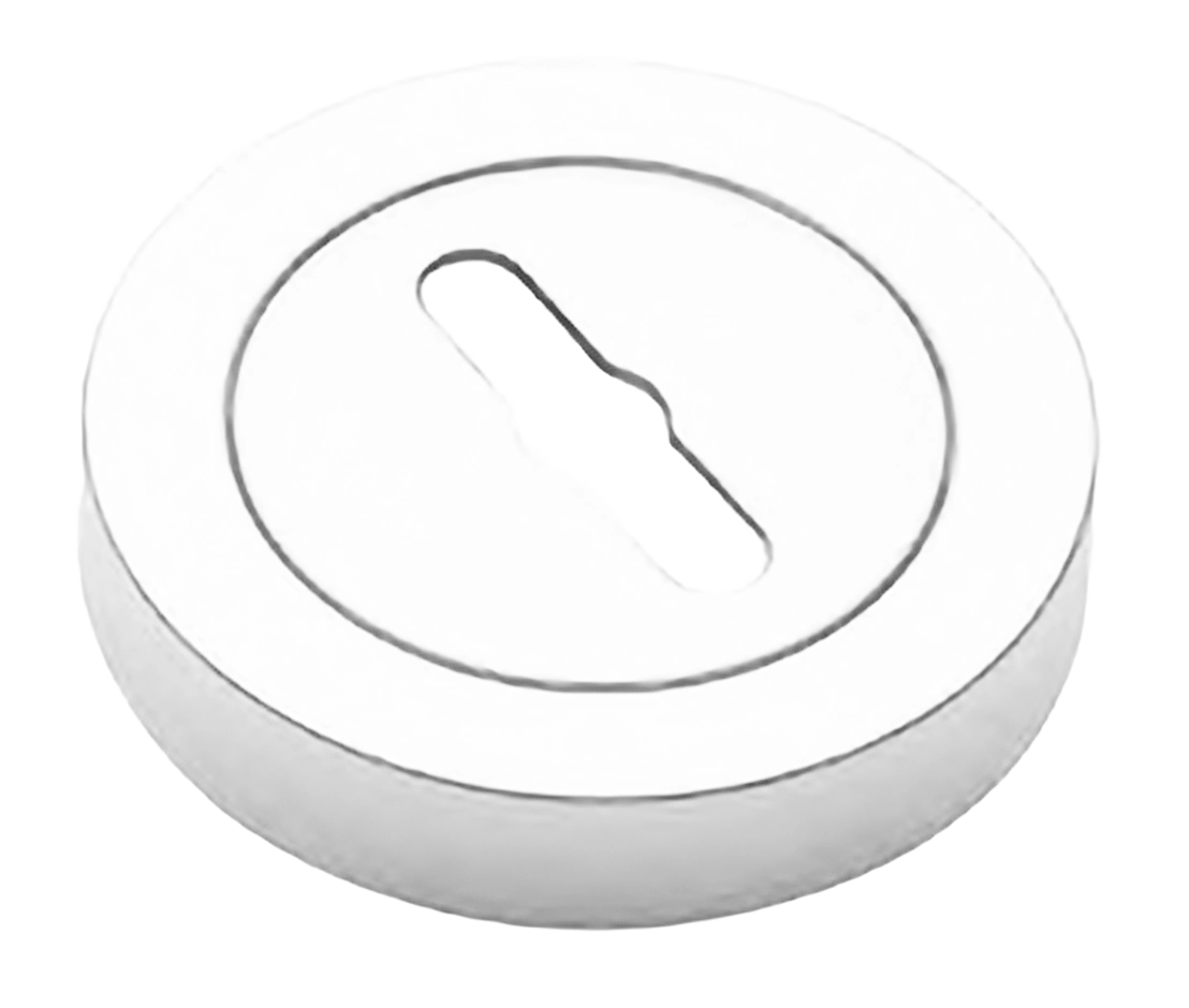 Накладка на ключевой цилиндр LUX-SK-R2 BIA на круглой розетке под сувальдный ключ, цвет - белый фото 1 Накладка на ключевой цилиндр LUX-SK-R2 BIA на круглой розетке под сувальдный ключ, цвет - белый фото купить Набережные Челны