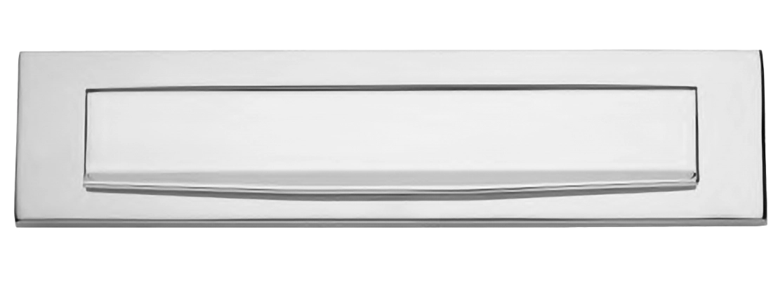 Накладка для почтового ящика ART.915 CRO прямоугольная, цвет - хром фото купить Набережные Челны