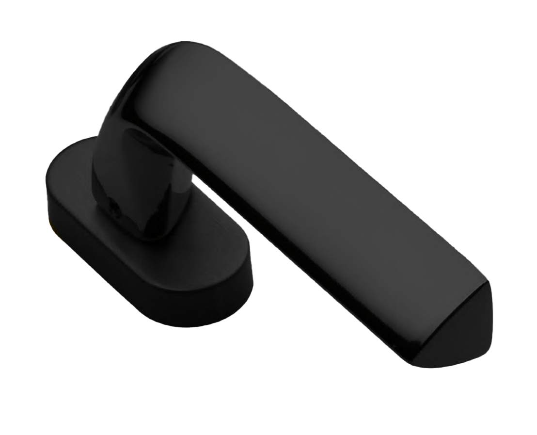 Ручка оконная MATRIX W1 NERO, цвет - черный фото 1 Ручка оконная MATRIX W1 NERO, цвет - черный фото купить Набережные Челны