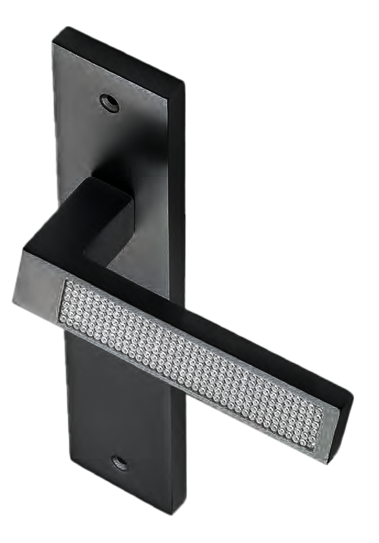 Ручка на планке DOLCE VITA PL NERO, цвет черный фото 1 Ручка на планке DOLCE VITA PL NERO, цвет черный фото купить Набережные Челны