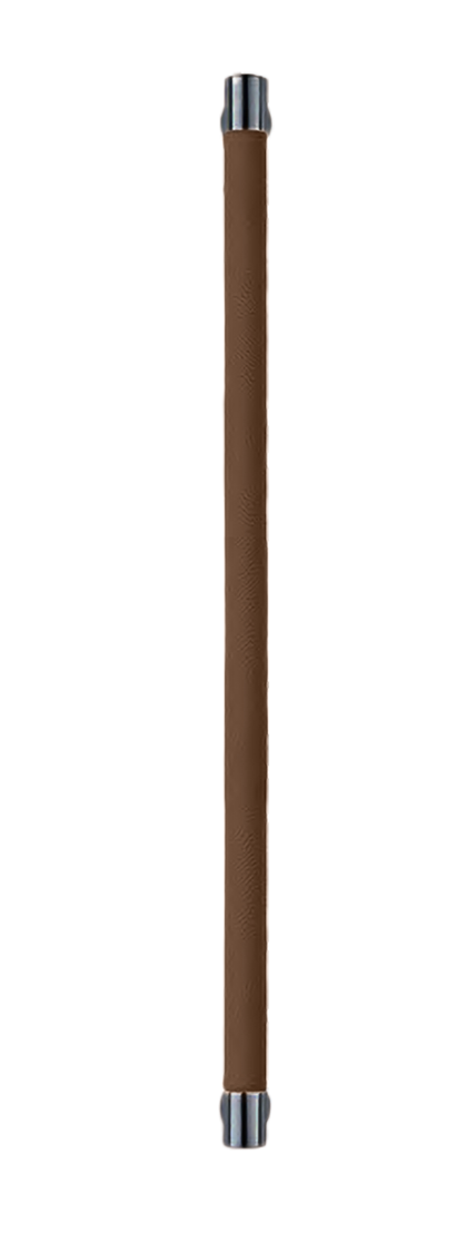 Ручка-скоба HIDE LEATHER PH/B NERO/TESTA DI MORO, цвет - черный/темно-коричневый фото 1 Ручка-скоба HIDE LEATHER PH/B NERO/TESTA DI MORO, цвет - черный/темно-коричневый фото купить Набережные Челны