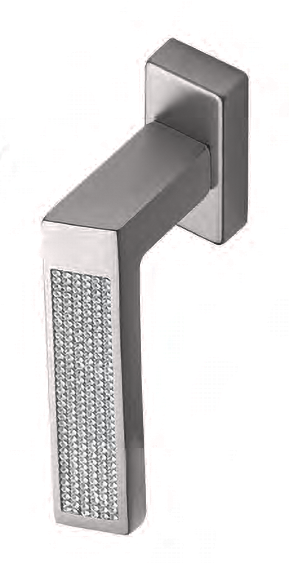 Ручка оконная DOLCE VITA W1 NIN с 4-х позицион. механизмом, цвет черный никель фото купить в Набережных Челнах