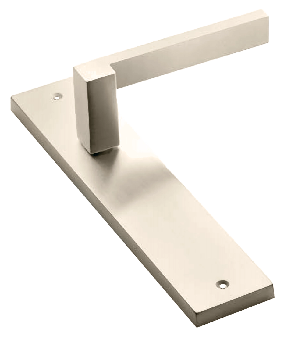 STONE PL NIS, ручка на планке, цвет - матовый никель фото купить в Набережных Челнах