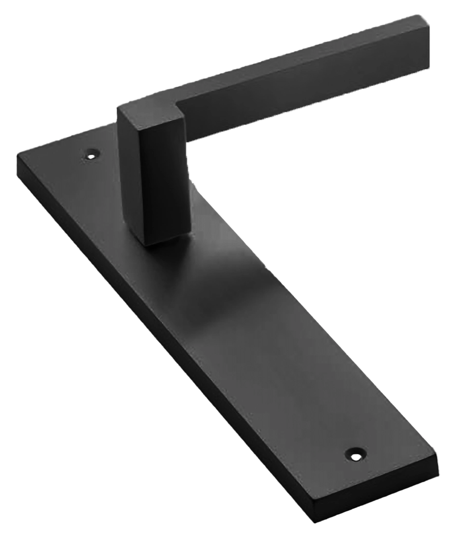 STONE PL NERO, ручка на планке, цвет - черный фото купить в Набережных Челнах