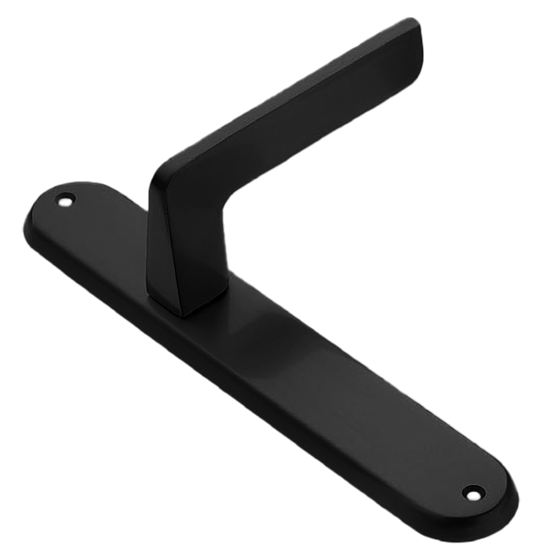 ROCK PL NERO, ручка на планке, цвет - черный фото купить в Набережных Челнах