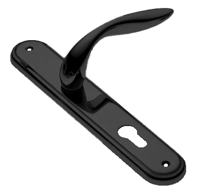 LEON PL NERO, ручка на планке, цвет - черный фото купить в Набережных Челнах