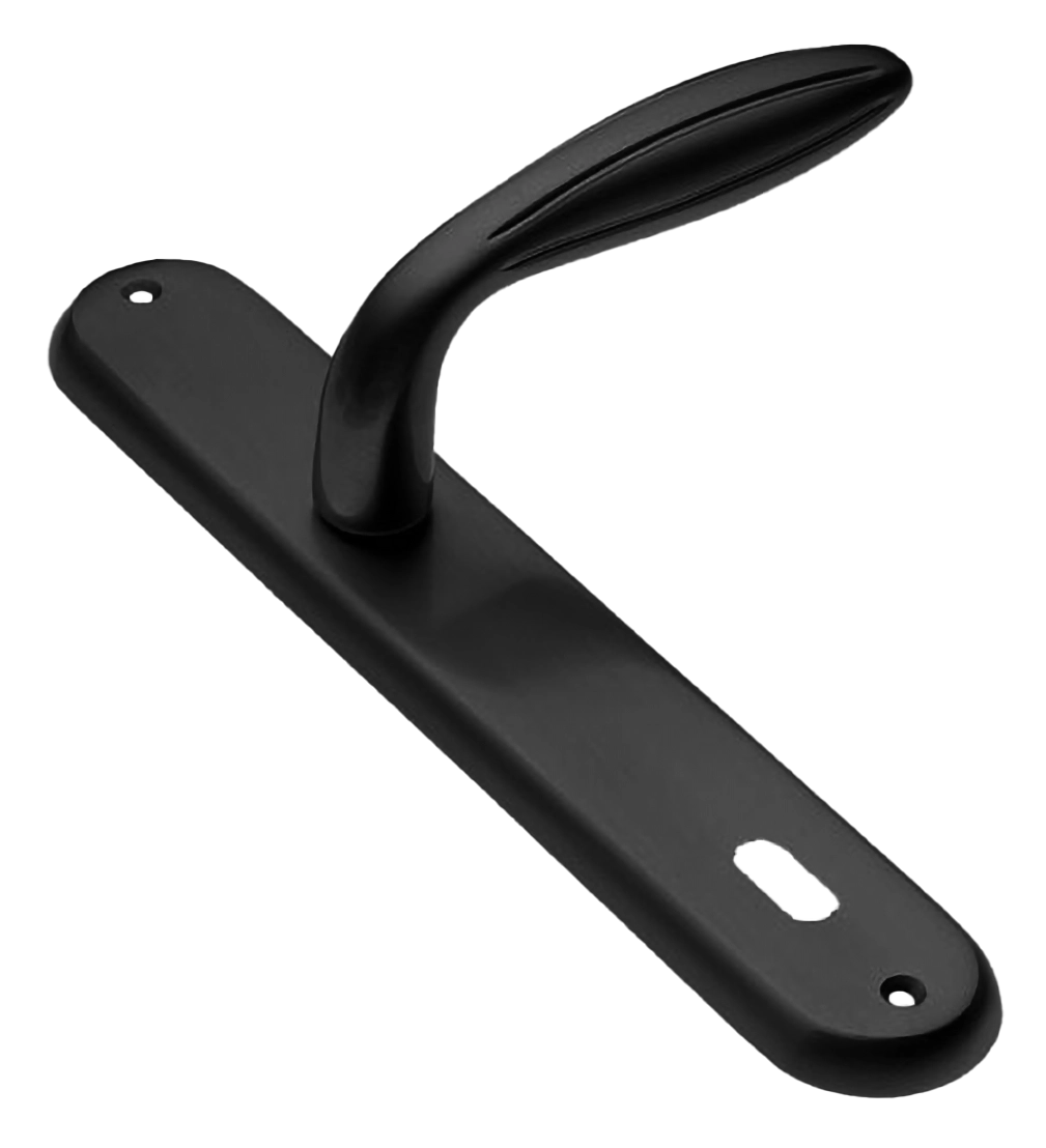 BUD PL NERO, ручка на планке, цвет - черный фото купить в Набережных Челнах