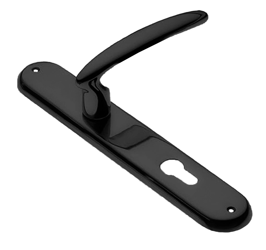 FLAMINGO PL NERO, ручка на планке, цвет - черный фото купить в Набережных Челнах