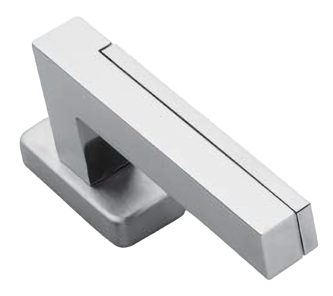 Ручка оконная ISLAND W1 CRO на прямоугольной розетке, цвет хром, латунь фото купить в Набережных Челнах