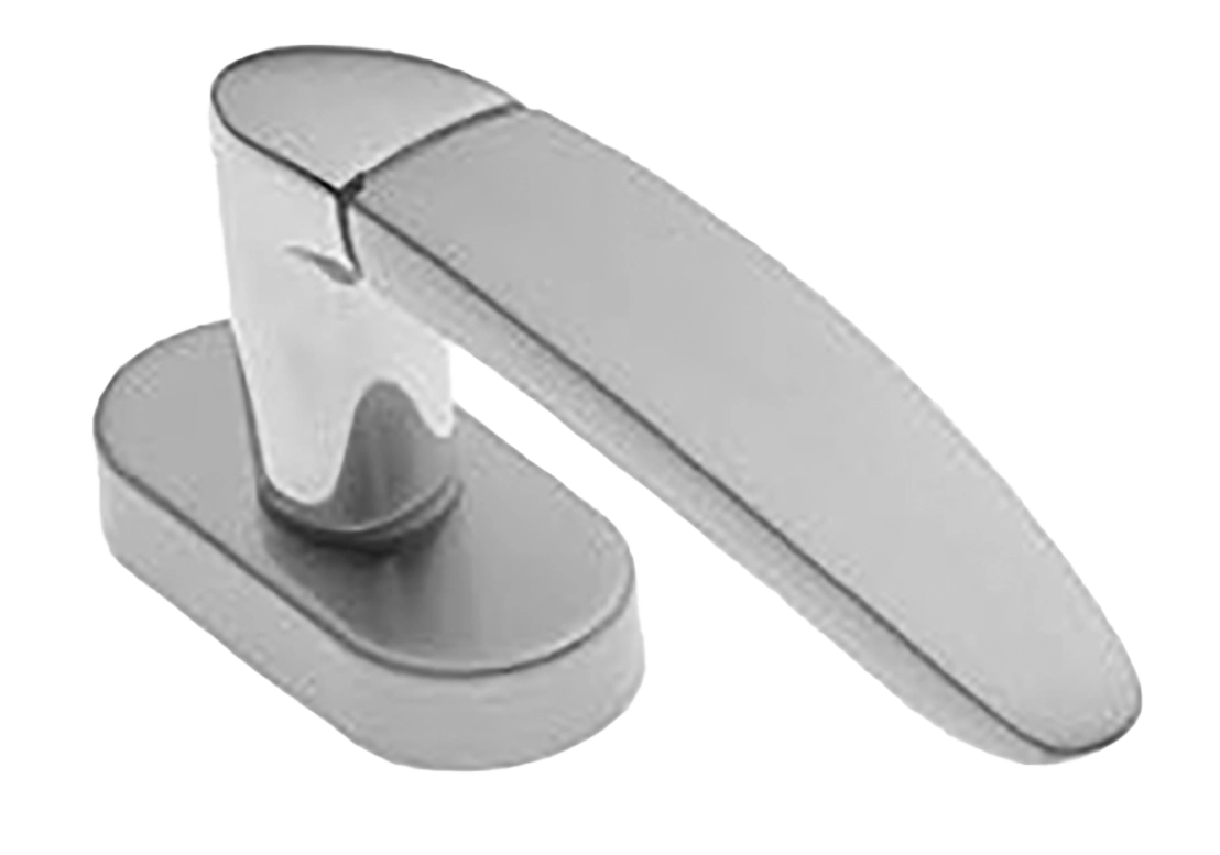 Ручка оконная SAIL W1 CSA/CRO, цвет - матовый хром/хром фото купить в Набережных Челнах