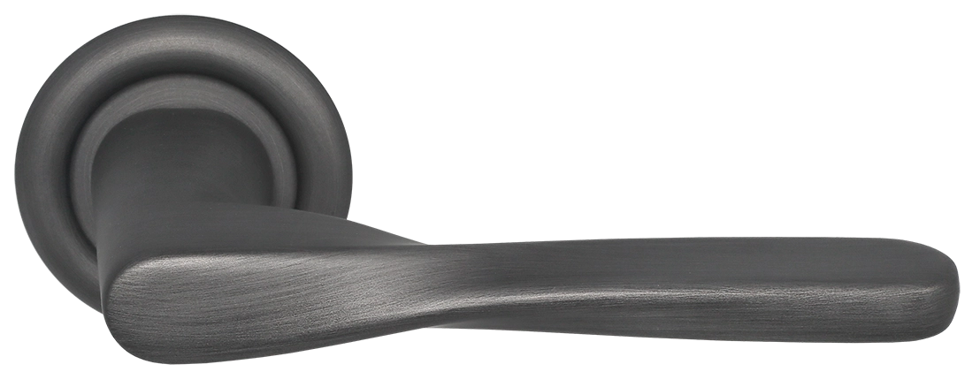 Ручка дверная THE OLYMPICS R7 SST на круглой розетке