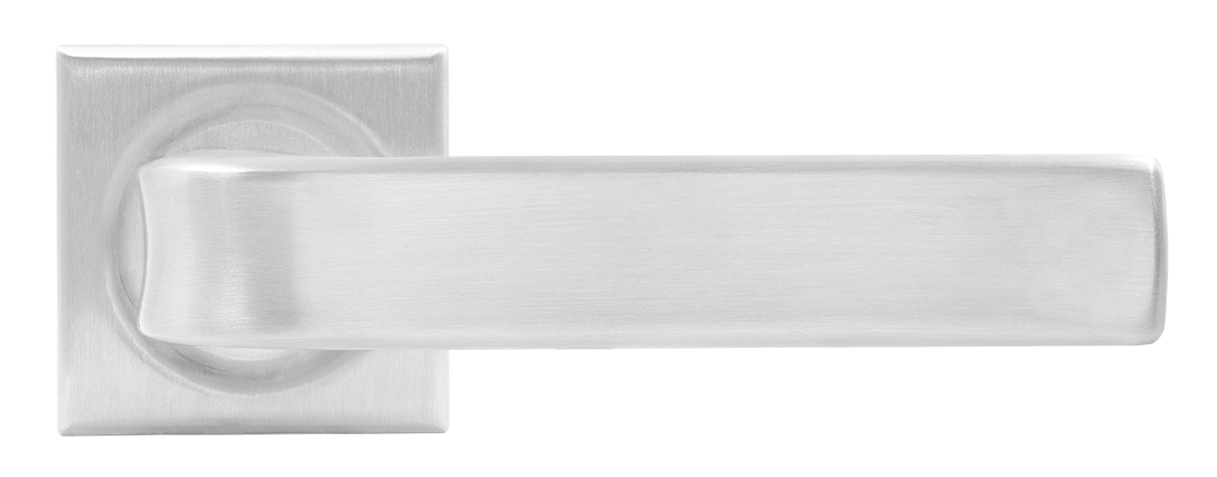 Ручка дверная THE BUS STATION S7 WF на квадратной розетке, цвет Зимняя стужа/Winter Frost фото купить в Набережных Челнах