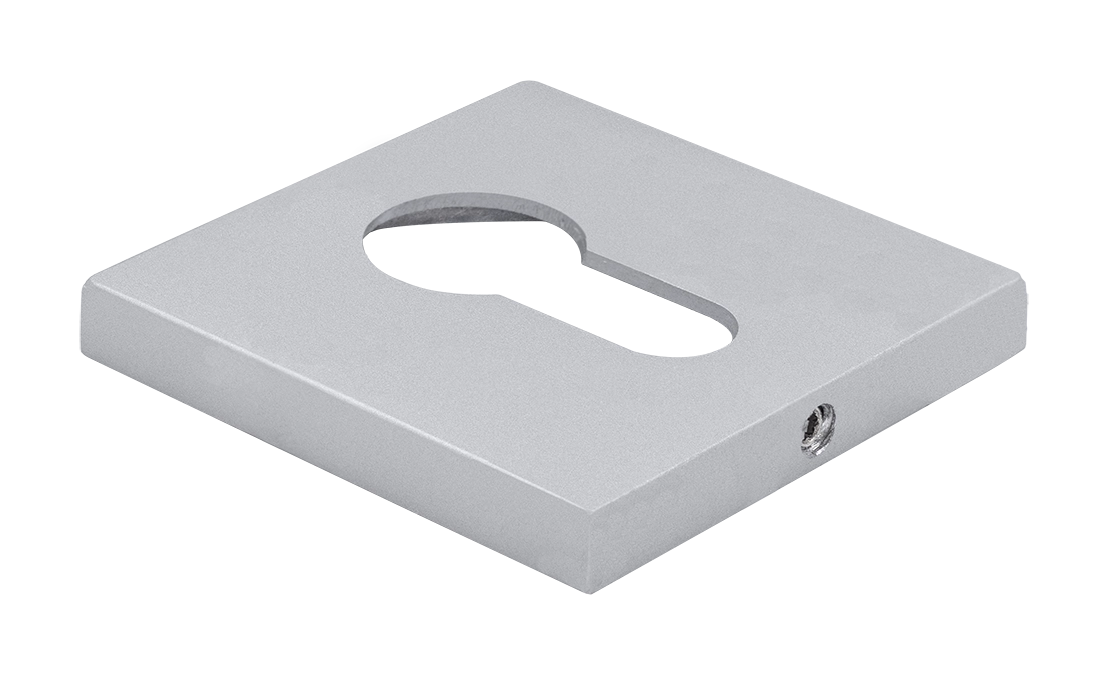 Накладка на замок MH-KH-S6 ASC под евроцилиндр, цвет анодированный матовый хром фото купить Набережные Челны