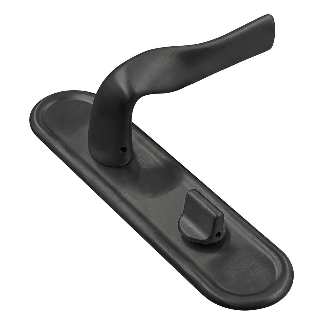 Ручка дверная LVB PLR WC SST на планке под сантехническую завертку, цвет Летняя гроза/Summer Storm фото купить Набережные Челны