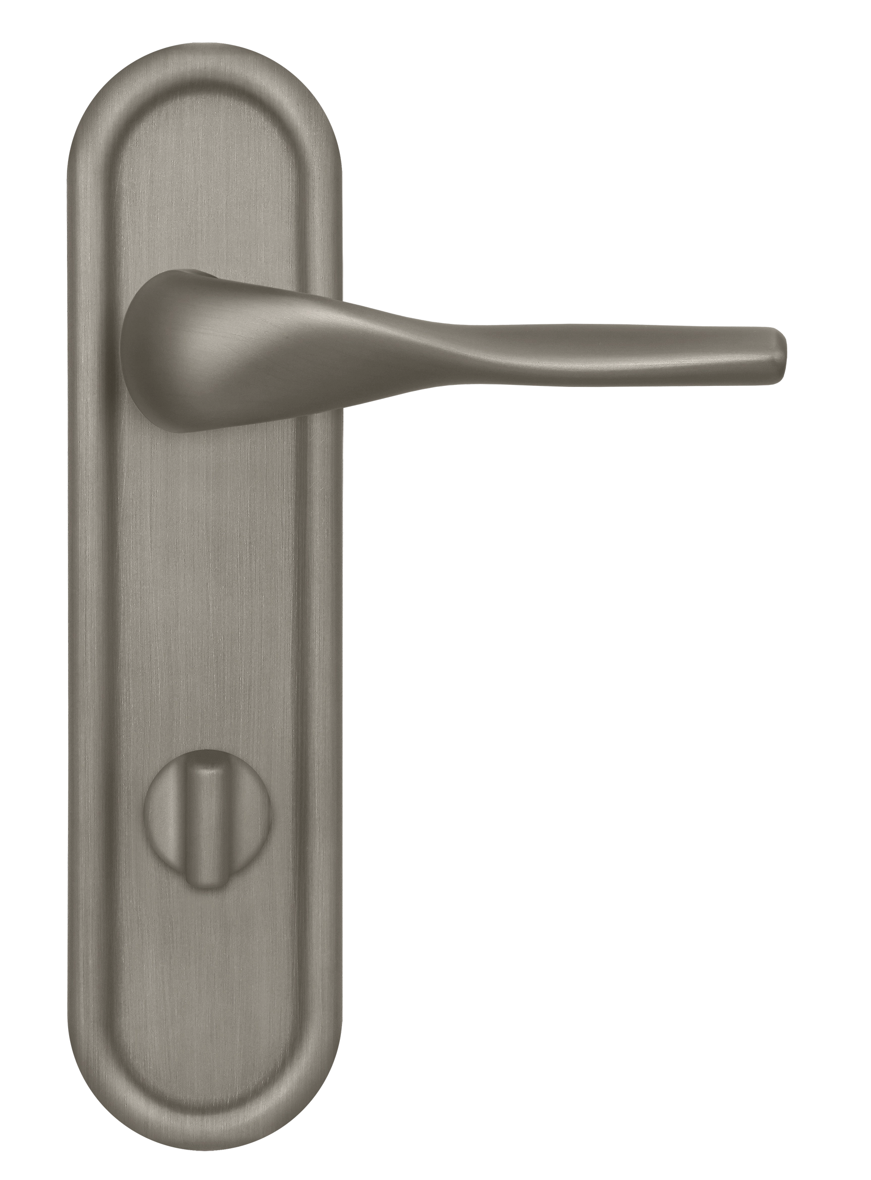 Ручка дверная LVB PLR WC SMI на планке под сантехническую завертку, цвет Весенняя дымка/Spring Mist фото купить в Набережных Челнах