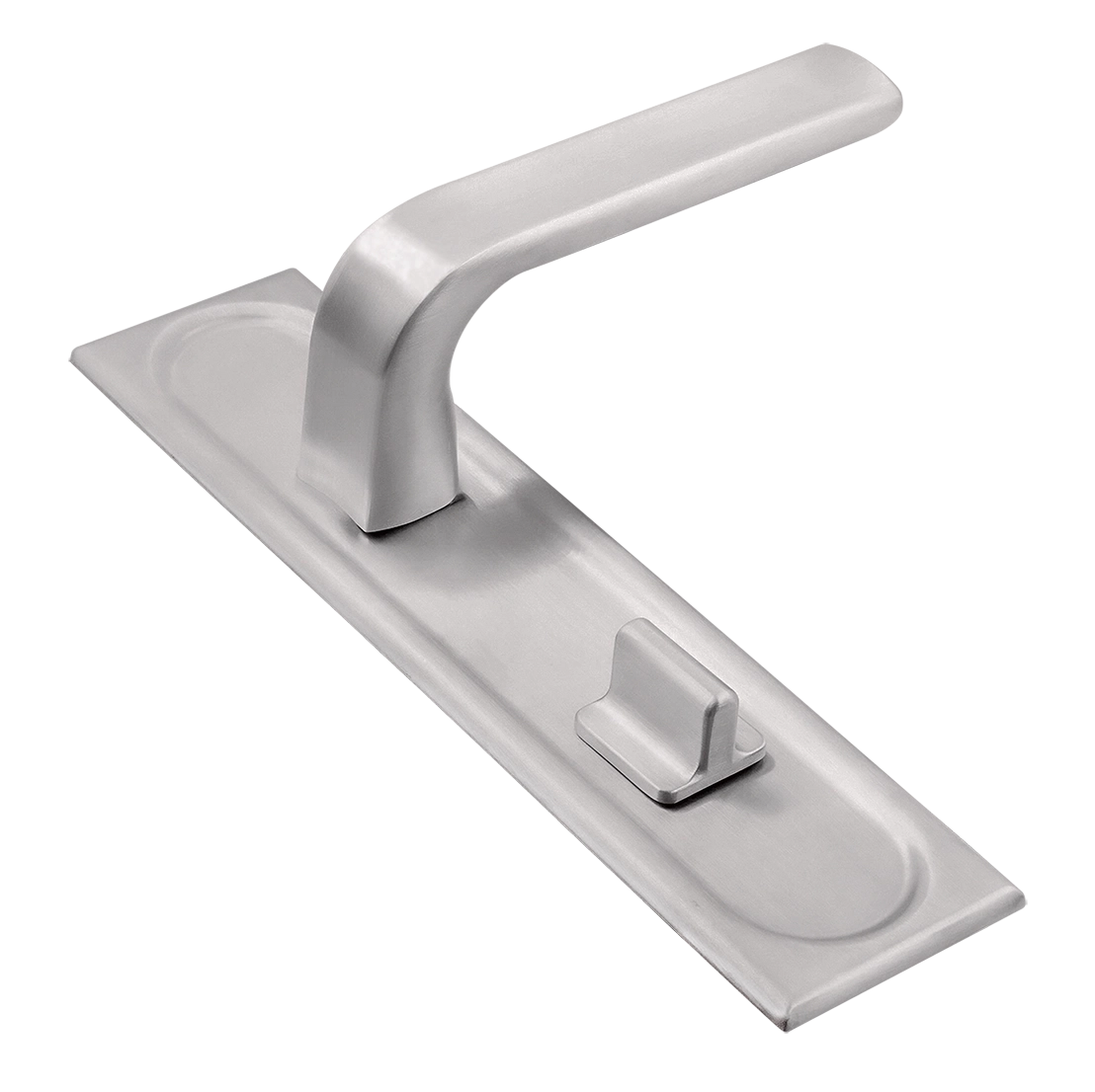 Ручка дверная THE BUS STATION PLS WC SSW на планке под сантехническую завертку