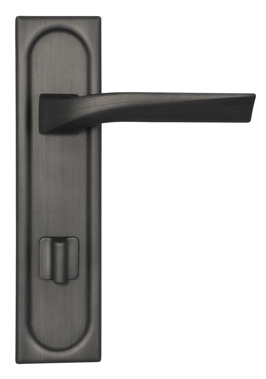 Ручка дверная WD CONCERT HALL PLS WC SST на планке под сантехническую завертку, цвет Летняя гроза/Summer Storm фото купить в Набережных Челнах