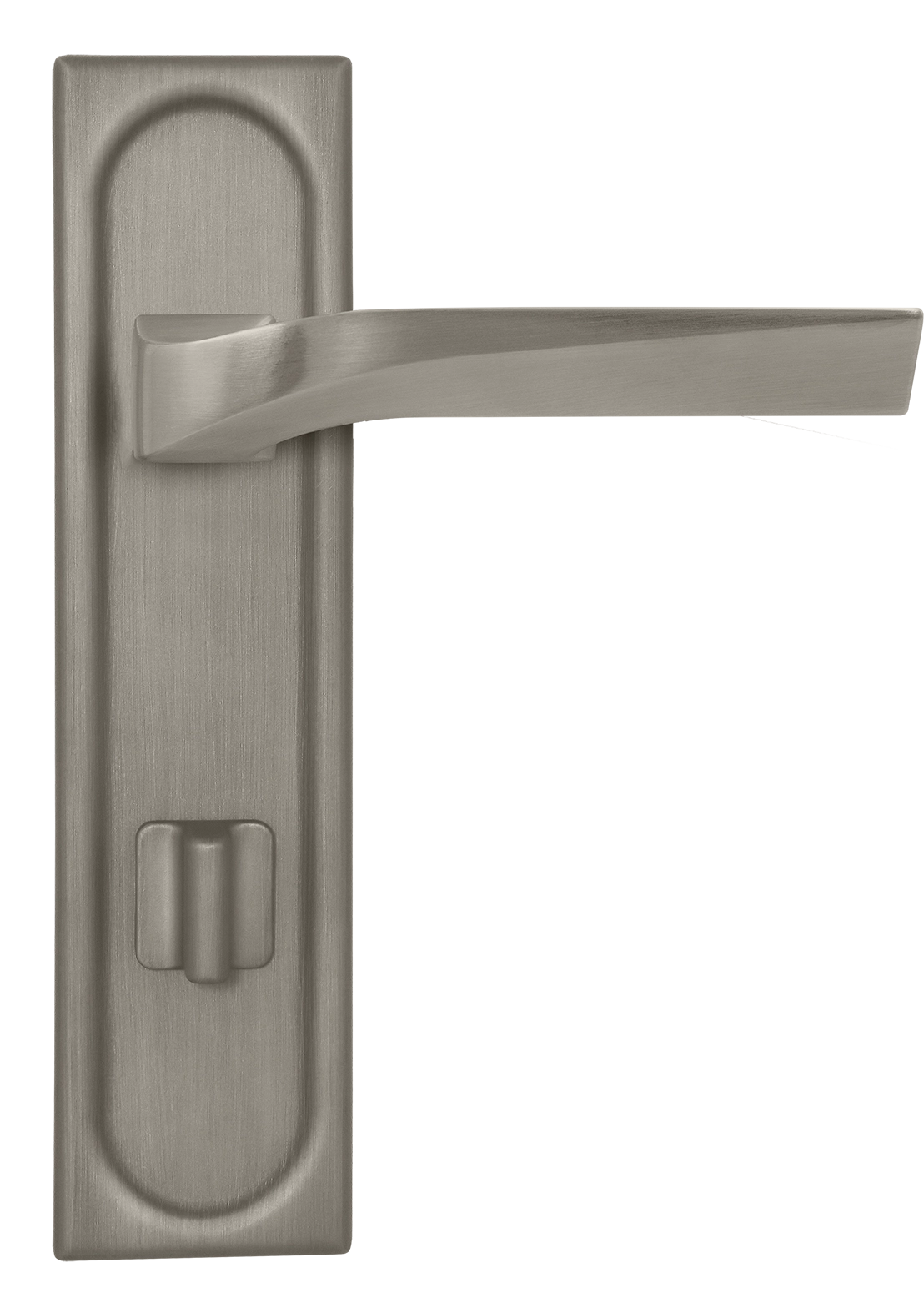 Ручка дверная WD CONCERT HALL PLS WC SMI на планке под сантехническую завертку, цвет Весенняя дымка/Spring Mist фото купить в Набережных Челнах