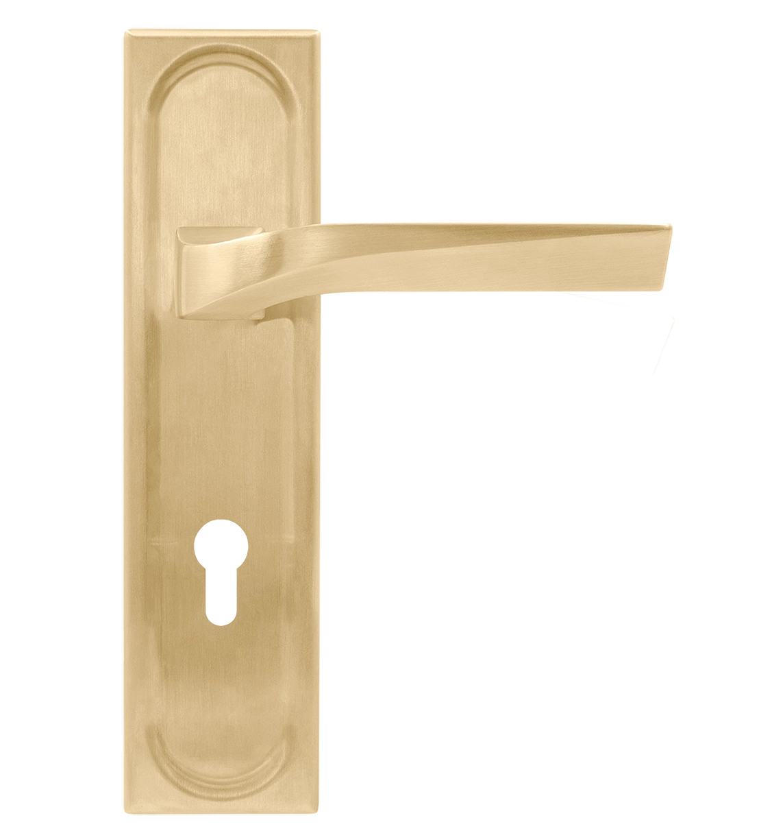 Ручка дверная WD CONCERT HALL PLS AH на планке, цвет Осенний мёд/Autumn Honey фото фурнитура Набережные Челны