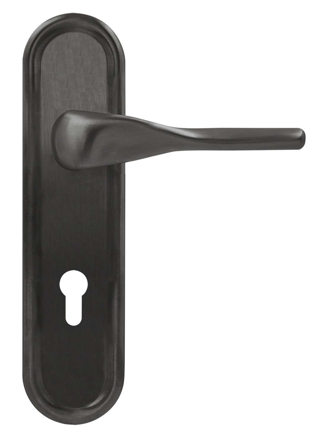 Ручка дверная LVB PLR KH SST на планке под ключевой цилиндр, цвет Летняя гроза/Summer Storm фото купить Набережные Челны