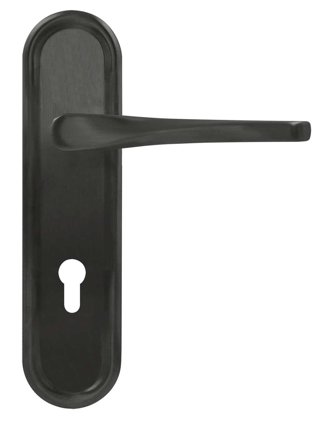 Ручка дверная THE OLYMPICS PLR KH SST на планке под ключевой цилиндр, цвет Летняя гроза/Summer Storm фото купить Набережные Челны