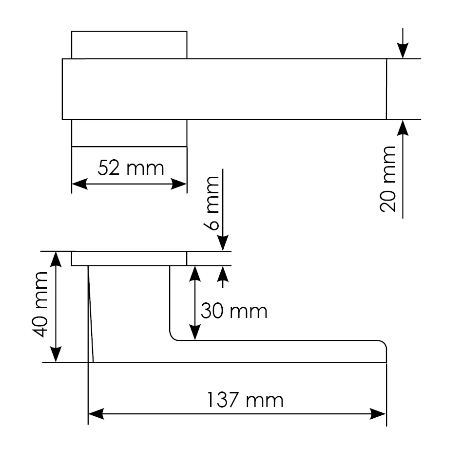 Комплект дверных ручек MH-56-S6 BL с заверткой MH-WC-S6 BL + магнитный замок M1895 BL, цвет черный фото morelli Набережные Челны