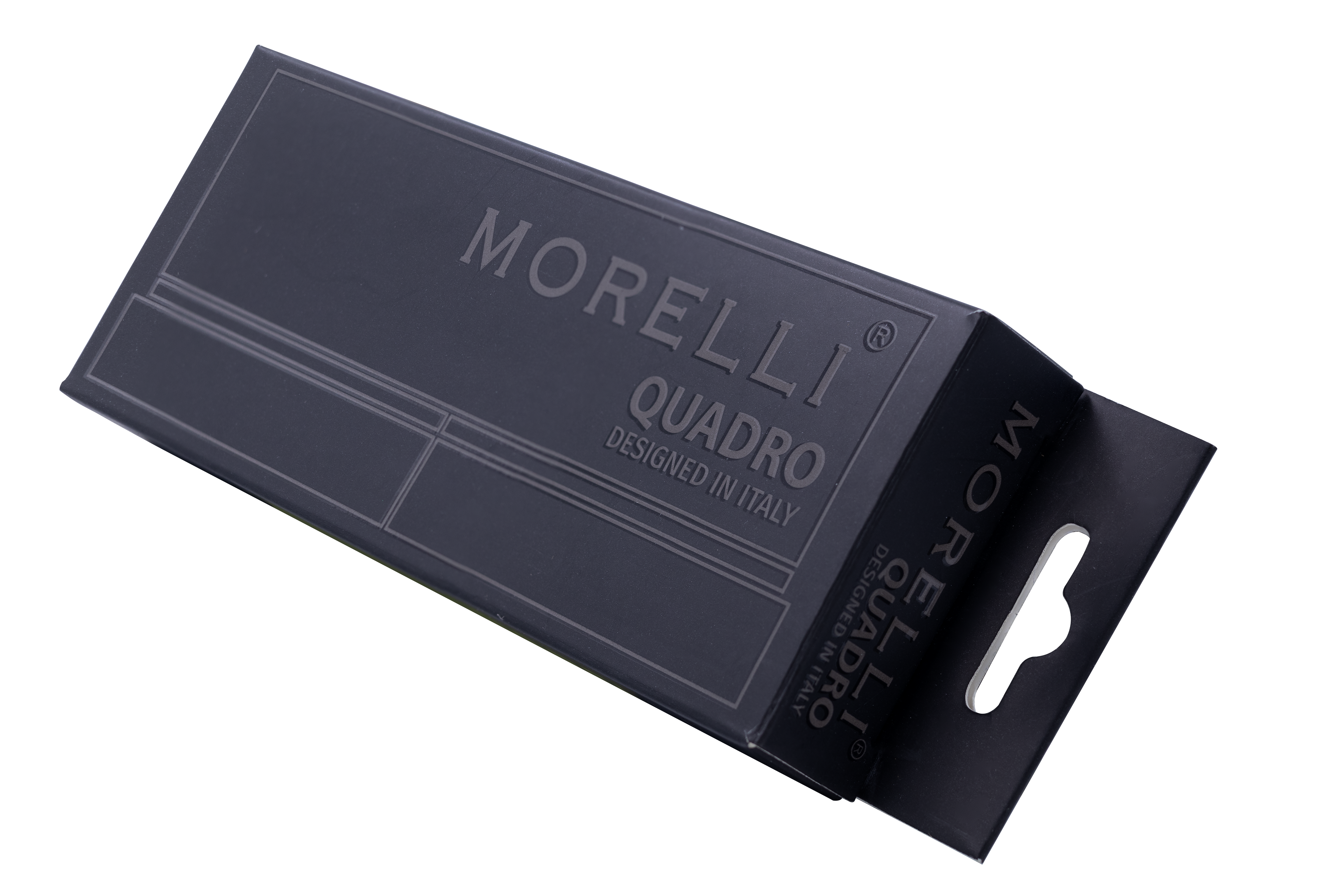 Петля QUADRO-2 BL врезная на квадратной оси, цвет черный фото morelli Набережные Челны
