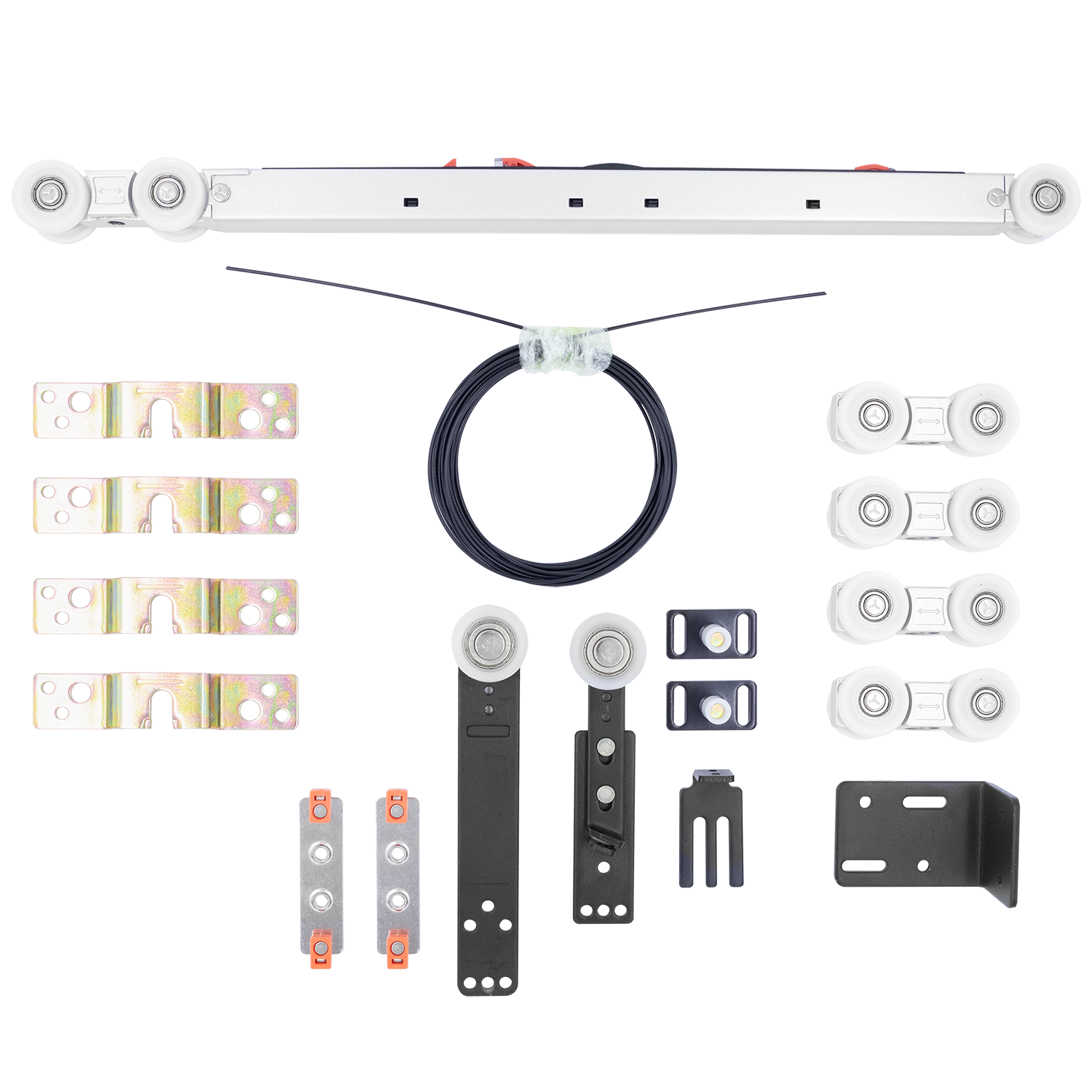 SET-TS 2+1, комплект системы TS для раздвижных дверей на 3 полотна (2 подвижных и 1 стационарное) фото купить Набережные Челны