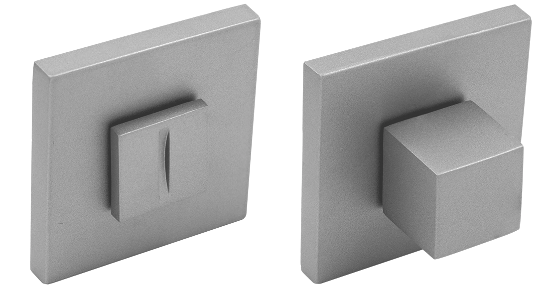 Завертка сантехническая MH-WC-S6 ASC на квадратной розетке 6мм цвет анодированный матовый хром фото купить Набережные Челны