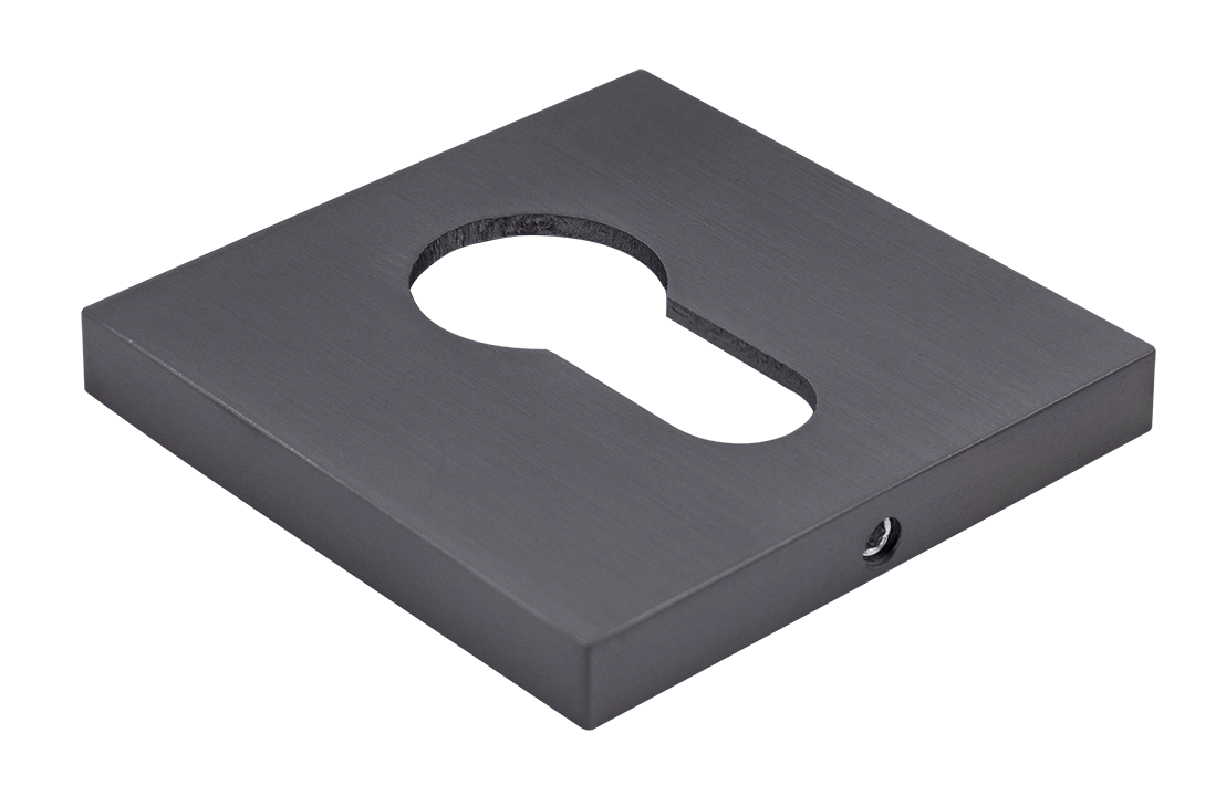 Накладка на замок MH-KH-S6 GR под евроцилиндр, цвет graphite фото купить Набережные Челны