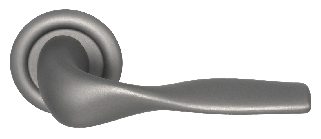 Ручка дверная LVB R7 WF на круглой розетке