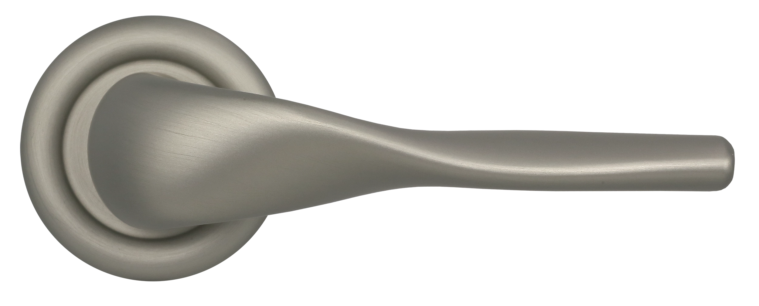 Ручка дверная LVB R7 SMI на круглой розетке, цвет Весенняя дымка/Spring Mist фото купить в Набережных Челнах