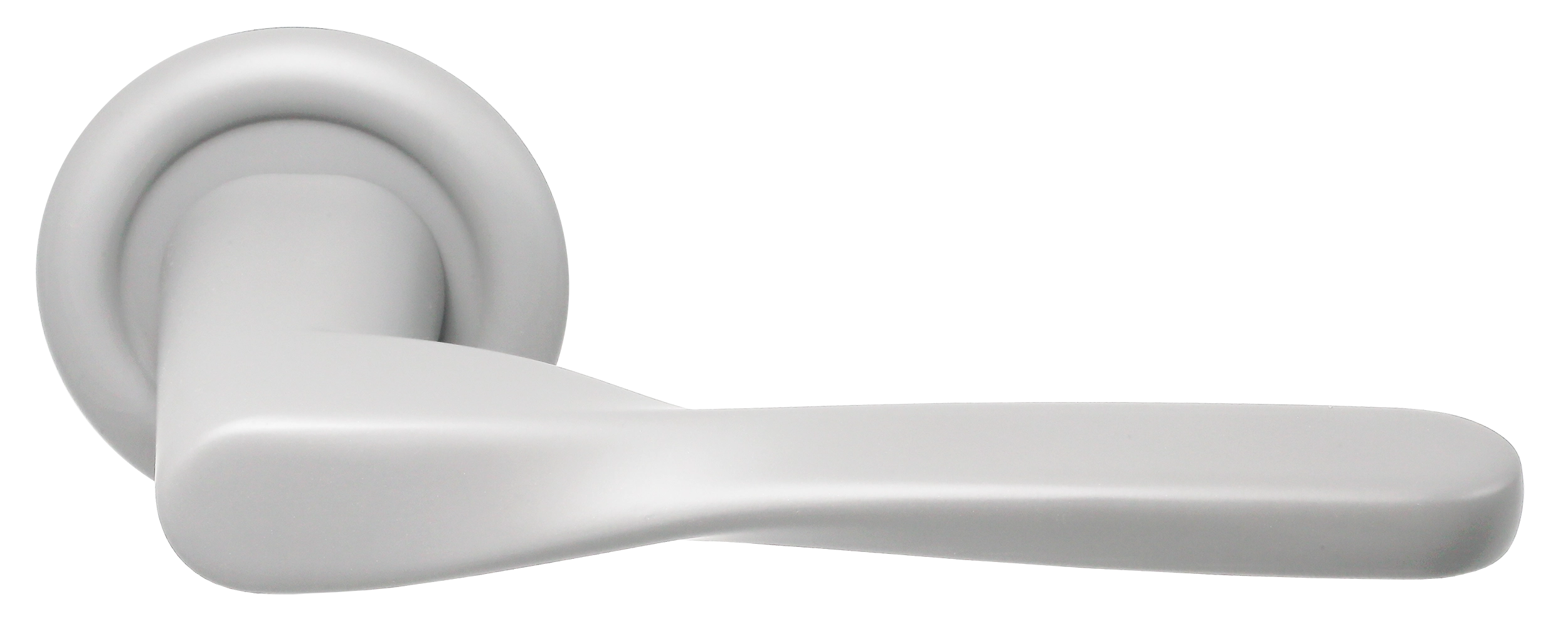 Ручка дверная THE OLYMPICS R7 SSW на круглой розетке, цвет Стокгольмский снегопад/Stockholm Snowfall фото купить Набережные Челны