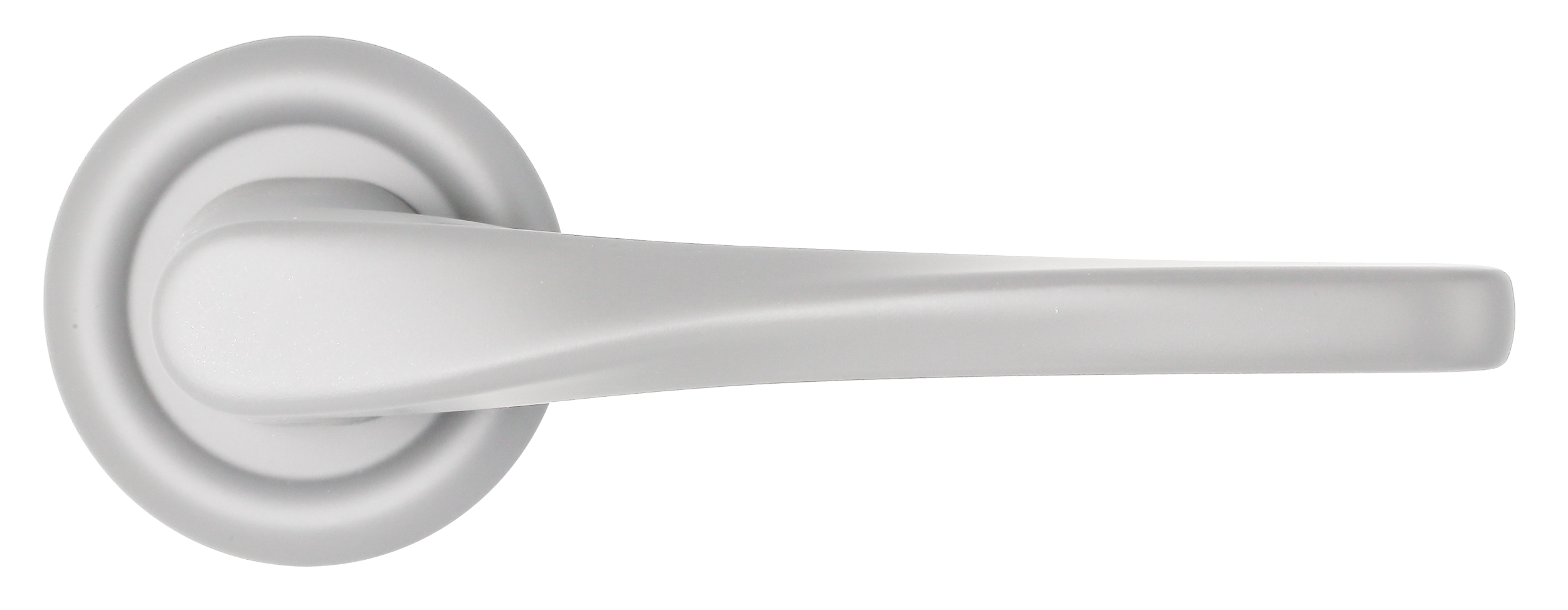 Ручка дверная THE OLYMPICS R7 SSW на круглой розетке, цвет Стокгольмский снегопад/Stockholm Snowfall фото купить в Набережных Челнах