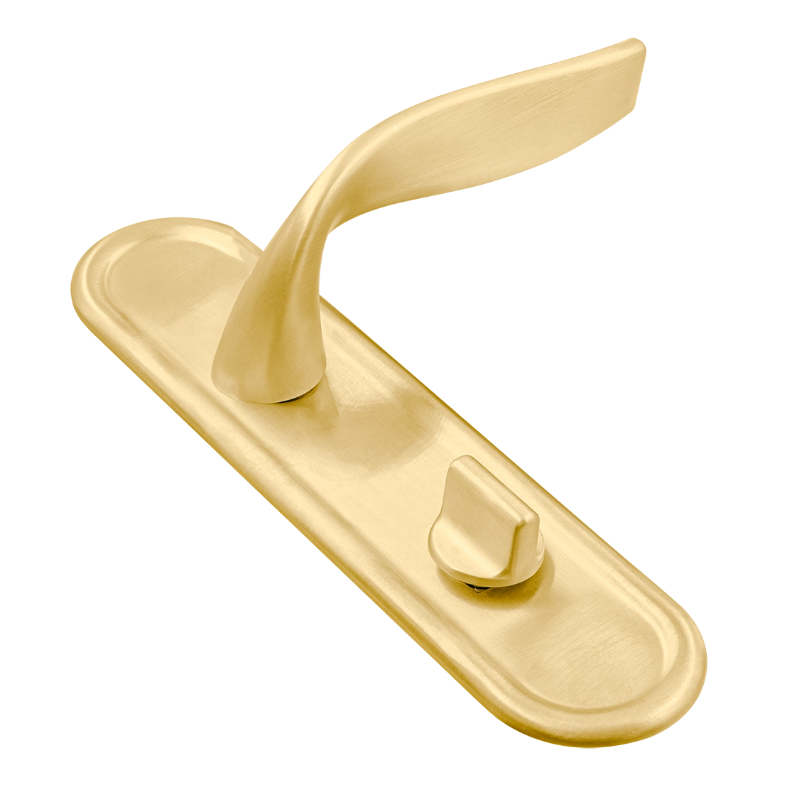 Ручка дверная SKYSCRAPER PLR AH на планке, цвет Осенний мёд/Autumn Honey фото купить Набережные Челны