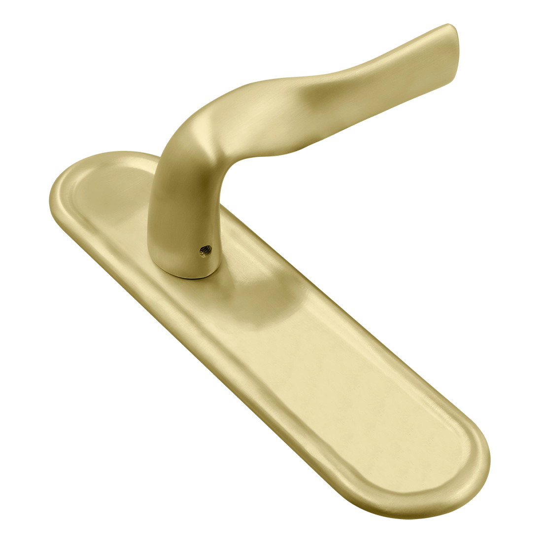 Ручка дверная LVB PLR AH на планке, цвет Осенний мёд/Autumn Honey фото купить Набережные Челны