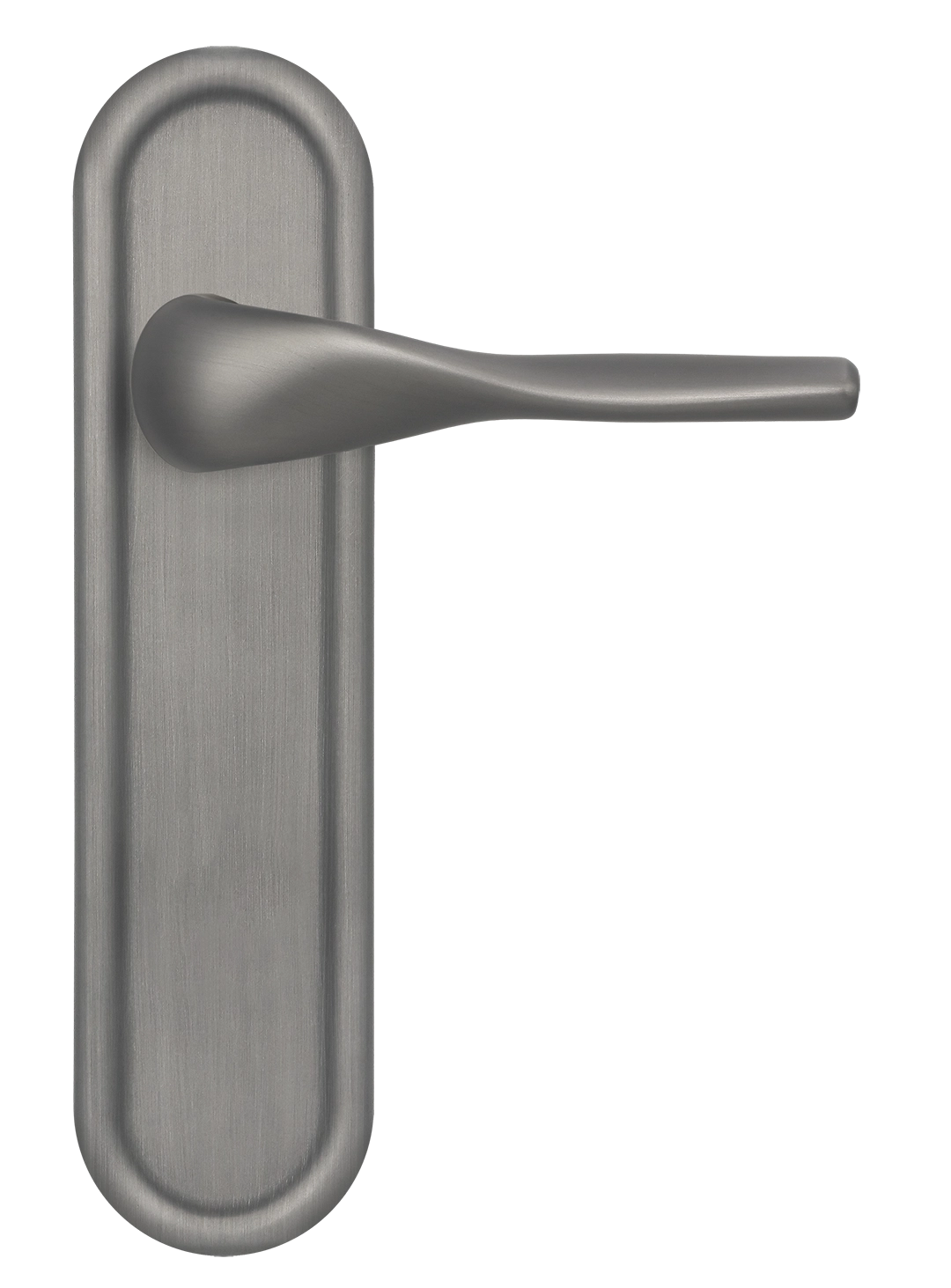 Ручка дверная LVB PLR WF на планке, цвет Зимняя стужа/Winter Frost фото купить в Набережных Челнах