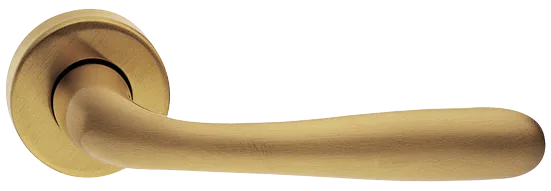 RUBINO R3-E OSA, ручка дверная, цвет - матовое золото фото купить Набережные Челны