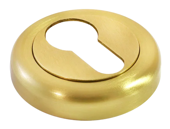 LUX-KH-R4 OSA, накладка на евроцилиндр, цвет - матовое золото фото купить Набережные Челны
