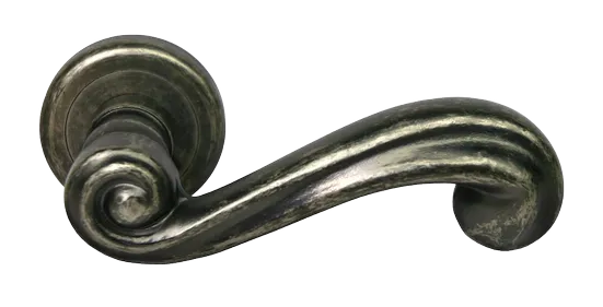 PLAZA, ручка дверная CC-1 FEA, цвет - состаренное серебро фото купить Набережные Челны