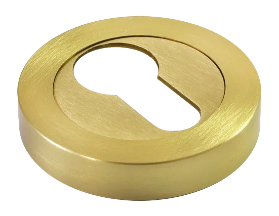 LUX-KH-R2 OSA, накладка на евроцилиндр, цвет - матовое золото фото купить Набережные Челны