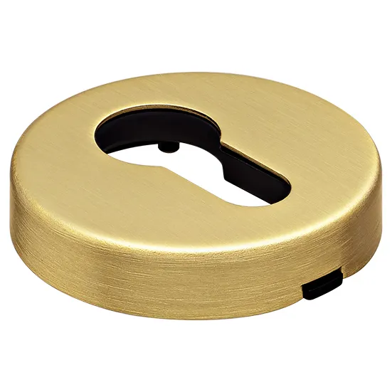 LUX-KH-R3 OSA, накладка на евроцилиндр, цвет -  матовое золото фото купить Набережные Челны