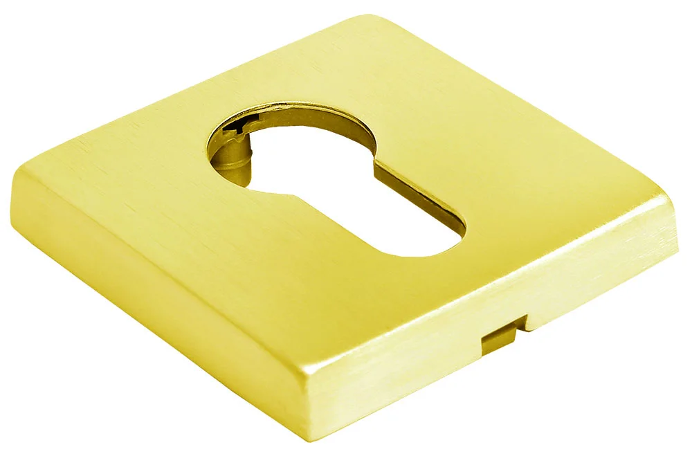 LUX-KH-S5 OSA, накладка на евроцилиндр, цвет - матовое золото фото купить Набережные Челны